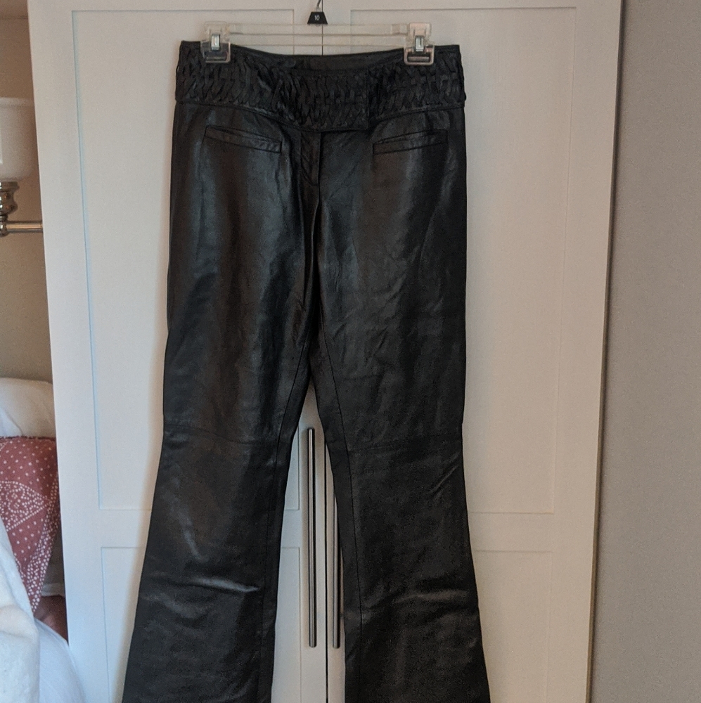 90s/y2k Cache Leather Pants